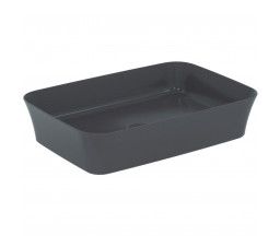 LAVOAR PE BLAT ATELIER IPALYSS 55X38 CM RECTANGULAR, FARA PREAPLIN, SLATE GREY