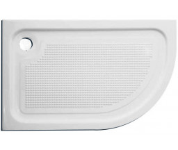 CADITA DUS SEMIROTUNDA BELFORM CUBO, DIN ACRIL, DE STANGA, 120x80x15cm