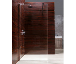 PERETE DUS WALK-IN KRONER ZEYA ALTEA, PROFIL CROM, GEAM TRANSPARENT 8 mm, 120x190 cm