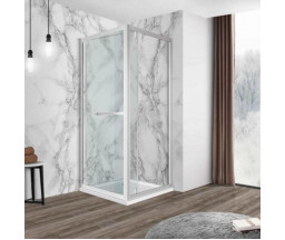 CABINA DUS EVOLUTION SLIDE-IN 90x90cm DX, STICLA 8mm, PROFIL CROM