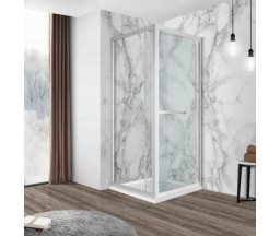 CABINA DUS EVOLUTION SLIDE-IN 90x90cm SX, STICLA 8mm, PROFIL CROM