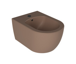 BIDEU SUSPENDAT QUARTER DEEP, 54 cm, TAUPE MAT