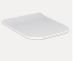 CAPAC WC QUARTER CROSSGRAND, SLIM, DUROPLAST, SOFT CLOSE, ALB