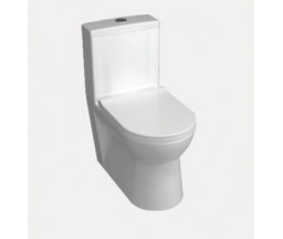 VAS WC ALVIT SAFRAN, CU IESIRE IN LATERAL, CU REZERVOR PE VAS