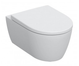 VAS WC SUSPENDAT GEBERIT I.CON, RIMFREE, CAPAC SOFT CLOSE, 53x36, ALB