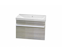 MOBILIER DE BAIE ARTHEMA REVO 800, FRONT STEJAR, LATERAL ALB LUCIOS, 76x43,8x55 cm