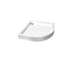 CADITA DUS SEMIROTUNDA BELFORM RONDO, DIN ACRIL 90x90 cm