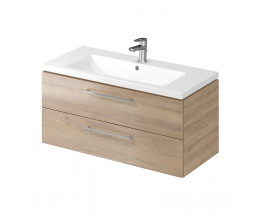 MOBILIER BAIE, CU LAVOAR, CERSANIT LARA, L.100cm, NUC