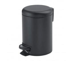 COS GUNOI GEDY, CU PEDALA, NEGRU MAT, 5 L