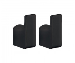 AGATATOOARE GEDY PIRENEI, SET 2 BUCATI, NEGRU MAT