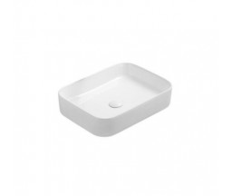 LAVOAR PE BLAT EVOLUTION, ALB, COLTURI ROTUNGITE 45x32x11cm