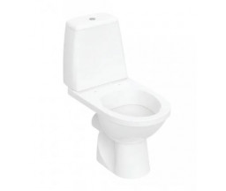 VAS WC STATIV SOLO CU REZERVOR PE VAS 3/6L, ALIMENTARE LATERALA, EVACUARE ORIZONTALA