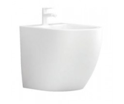BIDEU SUSPENDAT, ROMSTAL ROUND, FARA BATERIE, ALB, 49,5x37 cm