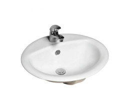 LAVOAR CERAMIC, KRONER, INCASTRAT, 55X47 CM, ALB