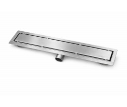 RIGOLA DUS ATLAS, REVERSIBILA, INOX 1,2mm, 50 L/min, 60 cm, CLAPETA ANTIMIROS, CROM