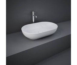 LAVOAR OVAL FEELING, PE BLAT,  55cm, ALB MATT
