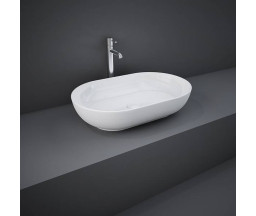 LAVOAR OVAL FEELING, PE BLAT, 55cm, ALB LUCIOS