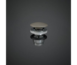 VENTIL CLICK CLACK DUO, CAPPUCCINO MATT