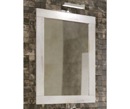 OGLINDA MIMOSA CU RAMA, GRIGIO PIETRA, 80x60x2 cm