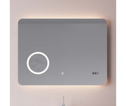 OGLINDA CU RETROILUMINARE LED, CEAS, LUPA, 80x60cm