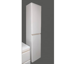 COLOANA SUSPENDATA AGAPE, ALB LUCIOS, DREAPTA, 40x34x170 cm