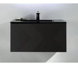 MOBILIER KRONER MOORE, NEGRU MAT 69.2x47.4x45 cm