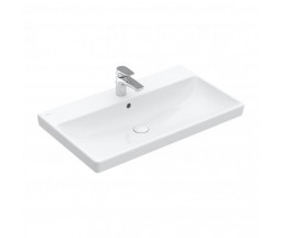 LAVOAR PORTELAN VILLEROY & BOCH PENTRU MOBILIER AVENTO 80, DREPTUNGHIULAR, 80x47 cm