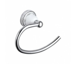 ПОЛОТЕНЦЕДЕРЖАТЕЛЬ KRONER RETRO, КРУГЛЫЙ, ХРОМ