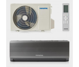 КОНДИЦИОНЕР ROMSTAL ECOVENT 500 WI-FI, ИНВЕРТОРНЫЙ, СЕРЫЙ, R32, 12000 BTU, A+++/A++
