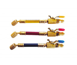 ПАКЕТ ШАРОВЫХ КРАНОВ С ГИБКОЙ ТРУБОЙ ДЛЯ ФРЕОНА R32 - R410A