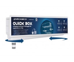 DOZA PREMONTAJ APARAT AER CONDITIONAT ASPEN BOX, RACORD VERTICAL, 430x108x65mm
