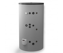 BOILER CU 2 SERPENTINE SI REZISTENTA ELECTRICA, VISION 1000 L, 12 kW