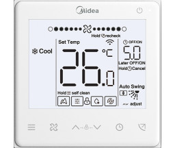 CONTROLER CU FIR PENTRU UNITATE INTERNA TIP DUCT VRF V8, MIDEA WDC3-86S