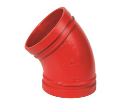 COT SCURT CANELAT 45 GRADE, DN 2"