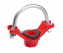 ТРОЙНИК ПРОТИВОПОЖАРНЫЙ, VICTAULIC U-BOLT, DN 2 1/2"x1" ВР