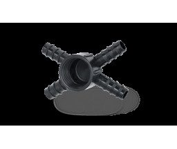 CAP DISTRIBUITOR TUB PICURARE BARBED-X CU 4 CAI D.20x1"