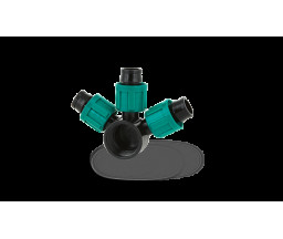 CAP DISTRIBUITOR BANDA PICURARE DRIPTAPE CU 3 CAI D.22x1"