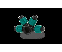 CAP DISTRIBUITOR BANDA PICURARE DRIPTAPE CU 4 CAI D.17x1"