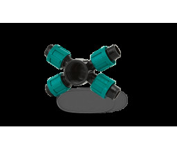 CAP DISTRIBUITOR BANDA PICURARE DRIPTAPE-X CU 4 CAI D.22x1"