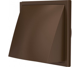 GRILA VENTILARE EXTERIOARA MARO, CU SUPAPA DE SENS, DIN ASA-PALSTIC, D 100 mm, 150x150 mm