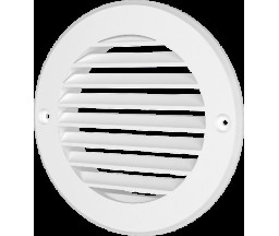 GRILA VENTILARE ROTUNDA, DIN ABS-PLASTIC, 125 mm