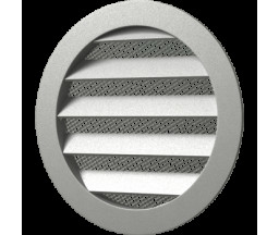 GRILA VENTILARE EXTERIOARA, ROTUNDA, DIN ALUMINIU, D 100 mm