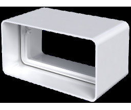 RACORD CONECTARE TUB VENTILATIE DREPTUNGHIULAR, 55x110 mm