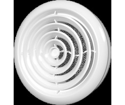 DIFUZOR ASPIRATIE/EVACUARE CU PLASA SI FLANSA D 125 mm