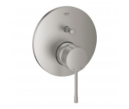 СМЕСИТЕЛЬ СКРЫТОГО МОНТАЖА GROHE ESSENCE, ВАННА/ДУШ, SUPERSTEEL, 27 L/min