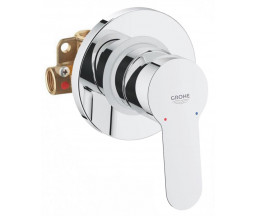 BATERIE GROHE BAUEDGE INGROPATA PENTRU DUS IGIENIC, CU MECANISM, CROM