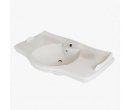 LAVOAR CONSOLA DAIANA 111CM, GLAZURAT INTEGRAL