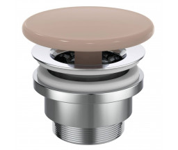 ДОННЫЙ КЛАПАН IDEAL STANDARD IPALYSS С КЕРАМИЧЕСКОЙ КРЫШКОЙ, БЕЗ ПЕРЕЛИВА, CLICK-CLACK, CASHMIR
