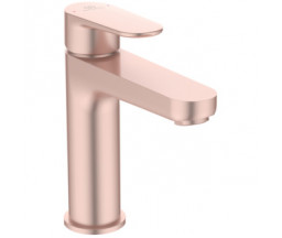 СМЕСИТЕЛЬ ДЛЯ УМЫВАЛЬНИКА IDEAL STANDARD CERAFINE O, С ДОННЫМ КЛАПАНОМ, ROSE