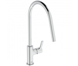 BATERIE PENTRU BUCATARIE IDEAL STANDARD GUSTO, PIPA LEBADA, CROM
